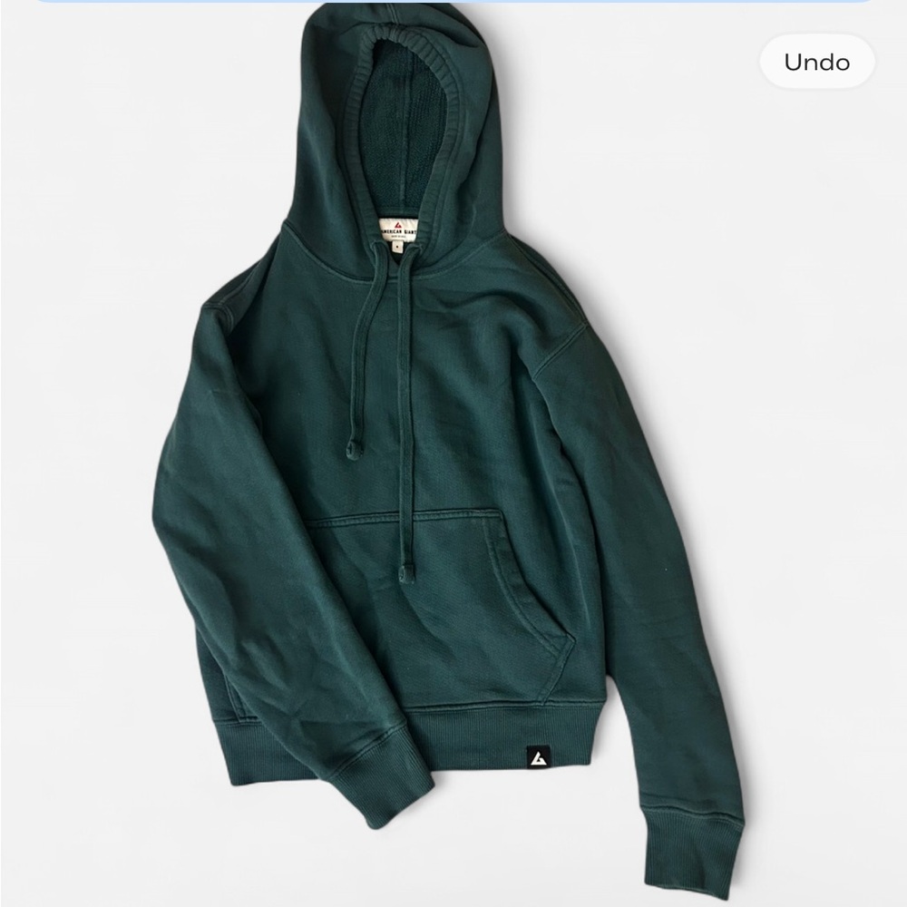 Green American Giant Hoodie